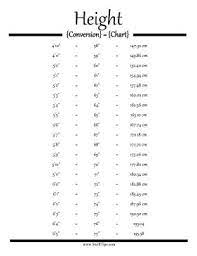 Height Conversion Chart Cm To Inches Conversion Measurement Conversion Chart Weight Conversion Chart