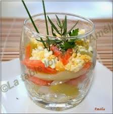 V Errine De Poireaux Mimosa Et Truite F Umee Une Jolie Maniere De Revisiter Le Traditionnel Poireau Vinaigrette En Verrine Pl