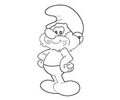 Brainy smurf coloring page print coloring page download pdf tags: Papa Smurf Coloring Pages Coloring Home