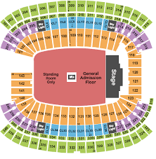 74 Complete Msg Seating Chart Dead And Company