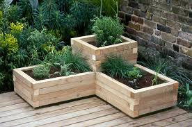 How To Make A Wooden Planter Wooden Garden Planters Diy Raised Garden Diy Wooden Planters
