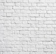 Black And White Brick Wallpaper Classic White Bricks Wallpaper Papier Peint Briques Blanches Classiques Brick Interior Wall Brick Wall Decor Brick Wall Wallpaper