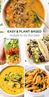35 Easy Plant Based Recipes To Make In 2020 Simply Quinoa Plant Based Recipes Easy Vegan Dinner Recipes Vegan Dinners