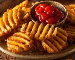 Recette De Petites Gaufres Aperitives Facon Chips Aux Pommes De Terre Et Aux Epices Recette Alimentation Aperitif Recette