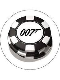 James Bond 007 Chips Icing Frosting Toppers Decorations For Cakes Various Sizes Ebay James Bond Party James Bond Cake Dinners For Kids