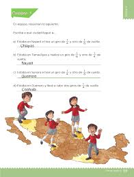 Cuaderno de trabajo y apoyo escolar matemáticas 4to grado. Una Vuelta Por Mexico Bloque Iv Leccion 62 Apoyo Primaria