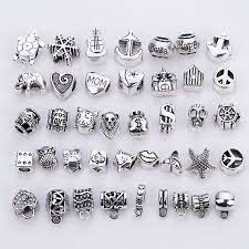 Mixed Beads Lot Mixed Charms Lot For Bracelet Necklaces Charms Pack In Bulk Fit Pandora Antique Silv Silver Jewelry Box Antique Silver Metal Jewelry Box Design