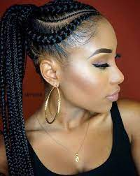 10 Styles Cornrow A Copier Pour L Ete Le Coiffures Braided Hairdo Gorgeous Braids Ghana Braids Hairstyles