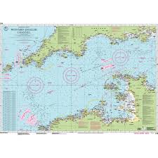 Chart C10 Western English Channel Passage Chart