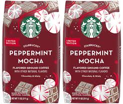 Check spelling or type a new query. Starbucks Limited Edition Peppermint Mocha Flavored Ground Coffee 11 Oz Bag Pack Of 2 Buy Online In Bahamas At Bahamas Desertcart Com Productid 36201662