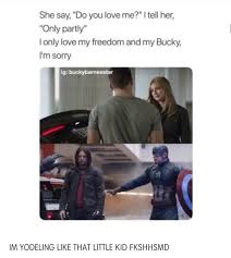 She Said Do You Love Me I Tell Her Only Partly Meme 