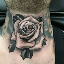 You can have a simple rose flower tattoo which will show your personality and your… check out our black and grey rose tattoo realistic selection for the very best in unique or custom, handmade pieces from our shops. 51 Best Rose Neck Tattoos