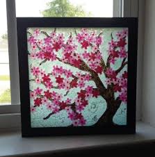 Your cherry bottom stock images are ready. Pink Cherry Blossom Tree Faux Stained Glass Etsy Pink Cherry Blossom Tree Faux Stained Glass Cherry Blossom Tree