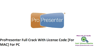 Recovering your unlock code for propresenter · enroll in a free propresenter mini course at: Propresenter 7 6 2 Full Crack With Serial Code Full Free Download For Mac 2022