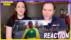 Wandavision Official Trailer Reaction Youtube