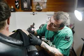 Aside from tattooing, the canvas tattoo studio also provides the exceptional skills of our licensed body piercers, derek winski (prior lake shop) and nick bauerfeld (eden prairie shop). Dinky Tattoo Shop Offers Medley Of Styles And Skills The Minnesota Daily