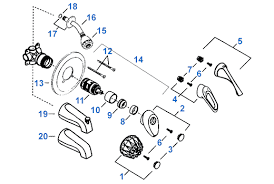 Valley single handle shower faucet. Valley Single Handle Shower Replacement Parts
