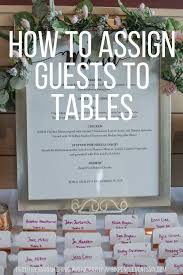 The Fast Simple Easy Way To Assign Guests To Tables At