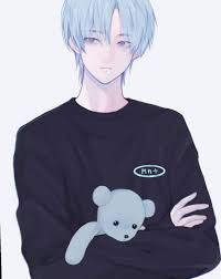 Wallpaper Blue Anime Aesthetic Photo Sky Wallpaper Blue Anime Anime Character Design Anime Drawings Boy