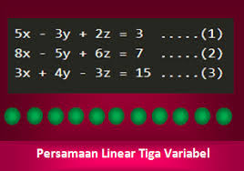 We did not find results for: Contoh Soal Persamaan Linear Tiga Variabel Beserta Pembahasannya