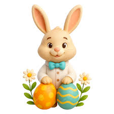 Easter Bunny With Eggs, Easter Bunny, Cute Bunny, 3d Bunny Character PNG  Transparent Image and Clipart for Free Download