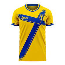 Grab your blue and yellow crayons and colour in ukraine's football kit for the euro 2016. Sweden 2020 2021 Home Concept Football Kit Libero Sweden21homelibero Uksoccershop