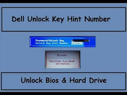 · click bios passwords near the footer of the screen. Dell Unlock Key Hint Number System Locked Reset Laptop Notebook By Max Data