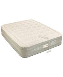 Queen mattress measures 78 in. Aerobed Premier 2 Layer 16 Queen Air Mattress With Built In Pump Reviews Wellness Bed Bath Macy S