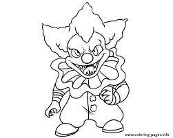 Malvorlagen clowns printable clown coloring pages for cool2bkids. Pennywise Mini Clown Coloring Pages Printable
