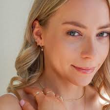 Freya Flora Gold Drop Earrings