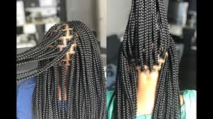 how to part box braids box parting 101