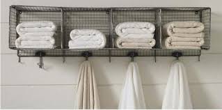 Available in an array of kohler finishes to compliment any bathroom decor. Design Sleuth Wire Towel Rack In The Bath Remodelista Bathroom Towel Storage Diy Bathroom Diy Bathroom Decor