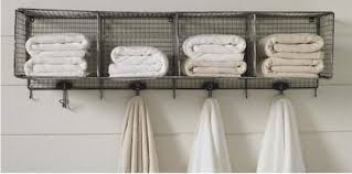 It has a beautiful wooden look and is a routine choice for customers. Design Sleuth Wire Towel Rack In The Bath Remodelista Bathroom Towel Storage Diy Bathroom Trendy Bathroom
