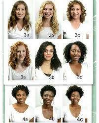 Natural Hair Curl Type Chart Www Bedowntowndaytona Com