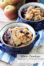 Rub roast with garlic salt and pepper. Slow Cooker Blueberry French Toast Mostly Homemade Mom