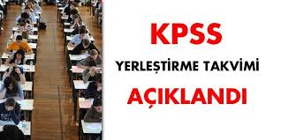 Kpss Yerlestirme Takvimi Aciklandi Kamu Memurlar Dunyasi Egitim Memur