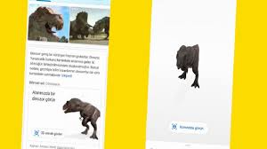 Google Dinozorlar Icin 3 Boyutlu Kesif Ozelligi Getirdi Sontakip