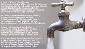 Legacies Water Poems Water Tap Water Faucet
