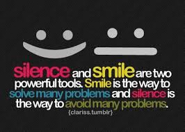 Silence And Smile Problem Quotes Inspirational Quotes Collection Quotes About Family Problems
