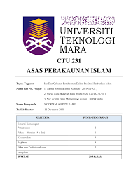 6 semester dalam 3 tahun. Ctu231 Isu Dan Cabaran Perbankan Islam Studocu