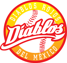 Mexico Diablos Rojos Logo Mexican League Embroidery Logo Sports Logo Logos