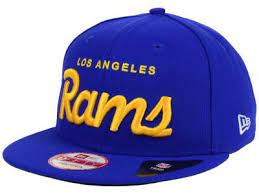 Los Angeles Rams New Era Nfl Lids 20th Anniversary Script 9fifty Snapback Cap Nfl Outfits Nfl Fan Gear New Era