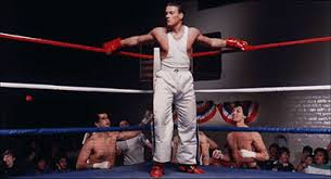 The movie on the menu tonight was no retreat, no surrender, which manages to be a karate kid ripoff, a rocky iv ripoff, and brucesploitation (i kid you not, his ghost trains the protagonist in karate). Boards Don T Hit Back Jean Claude Van Damme No Retreat No Surrender