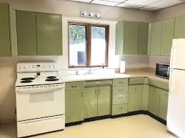 metal kitchen cabinets, metal kitchen