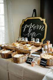 Calligraphy Workshop With Laura Hooper Popcorn Bar Diy Popcorn Bar Wedding Popcorn Bar