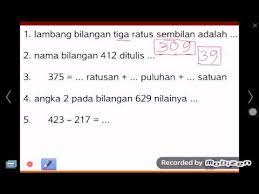 Contoh soal matematika kelas 2 satuan berat. Matematika Sd Kelas 2 5 Satuan Berat Dan Nilai Tempat Youtube