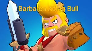 Bull is a brawler who is unlocked as a trophy league reward upon reaching 250 trophies. Mega Update Und Barbaren Konig Bull Brawl Stars Youtube