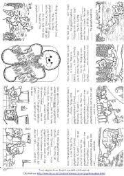 At that moment a voice came from nowhere. The Gingerbread Man Story Mini Book Esl Worksheet By Alenka