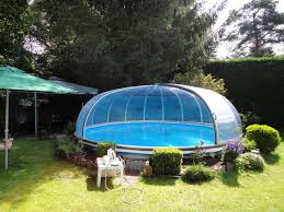 Rundpool Uberdachung Lieferung In Ganz Osterreich Und Europa Skytop Pooluberdachung Schwimmbad Landschaftsbau Pool