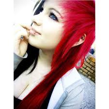 If your girlfriend makes you afraid of making her mad, she is not good for you. Black Hair Tumblr Red Scene Hair Tumblr Hair Edgy Hair